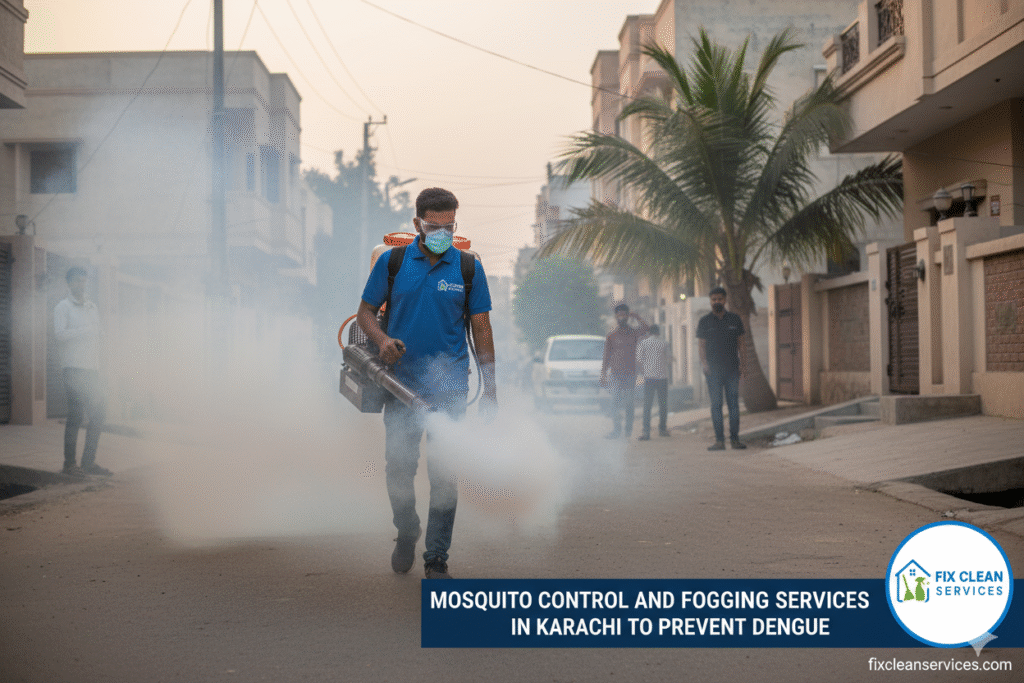 Mosquito control and fogging services in Karachi to prevent dengue