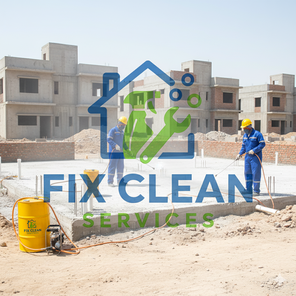 Pre-construction termite treatment Karachi for new builds