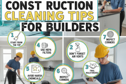 7 Proven Post Construction Cleaning Tips for Builders