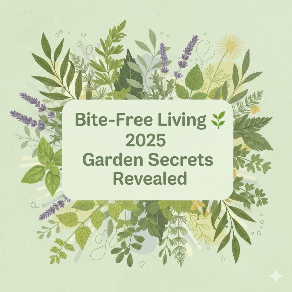Bite-Free Living 2025 Garden Secrets Revealed Plants Naturally Repel Mosquitoes 2026