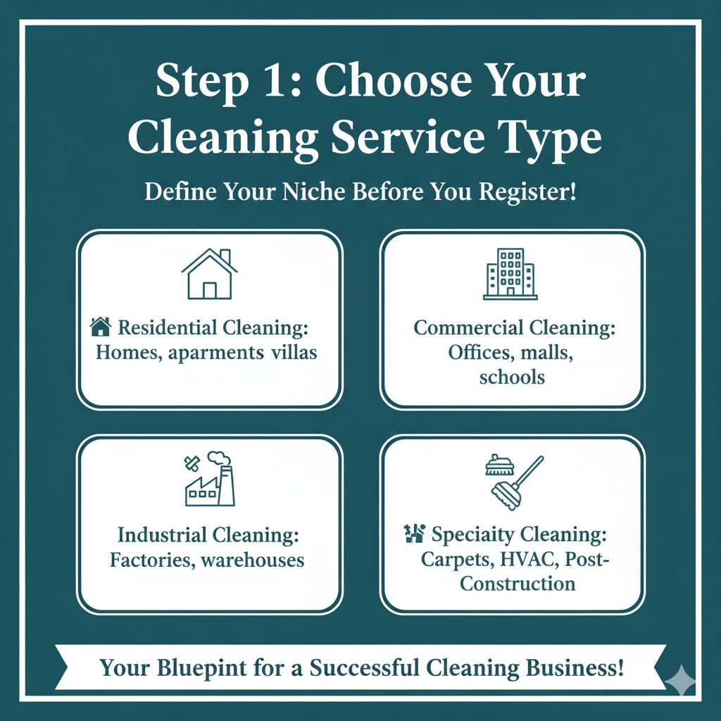Choose Your Cleaning Service Type
