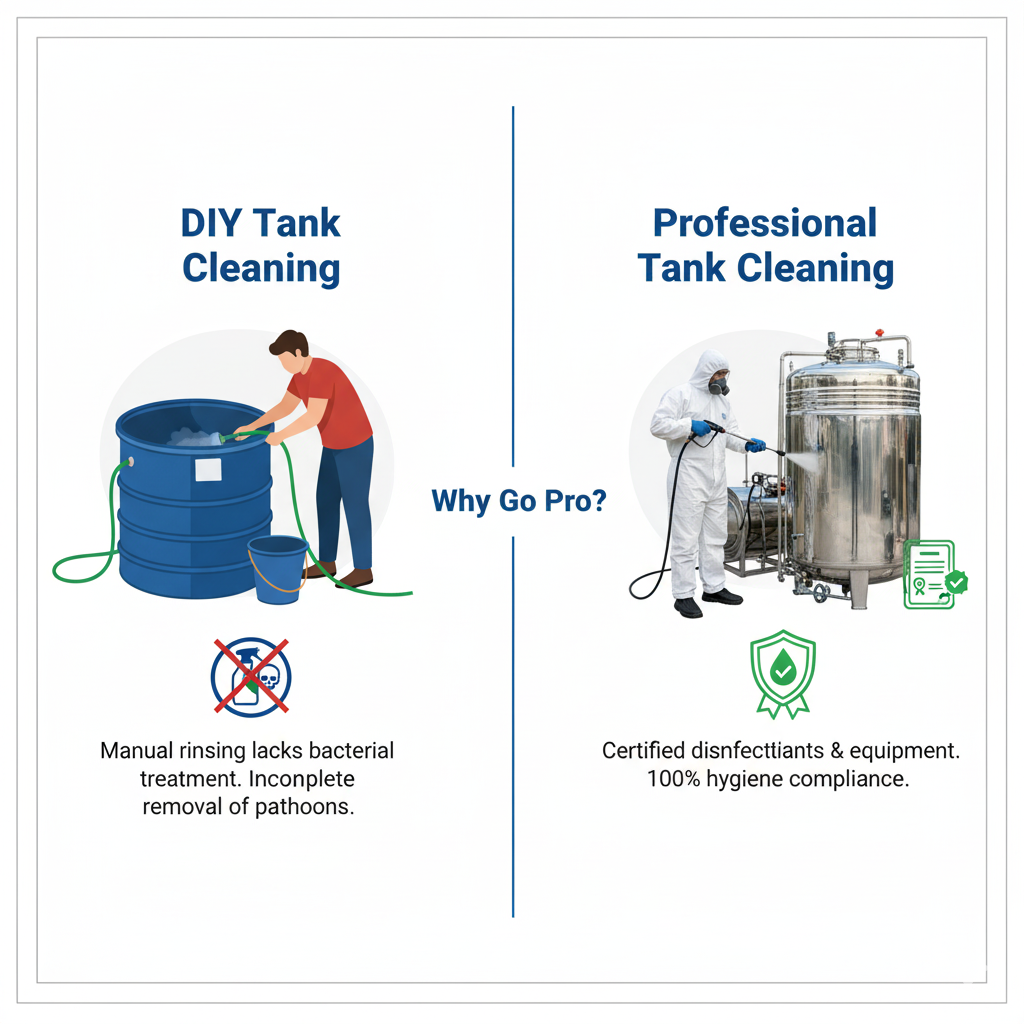 DIY vs. Professional Tank Cleaning 