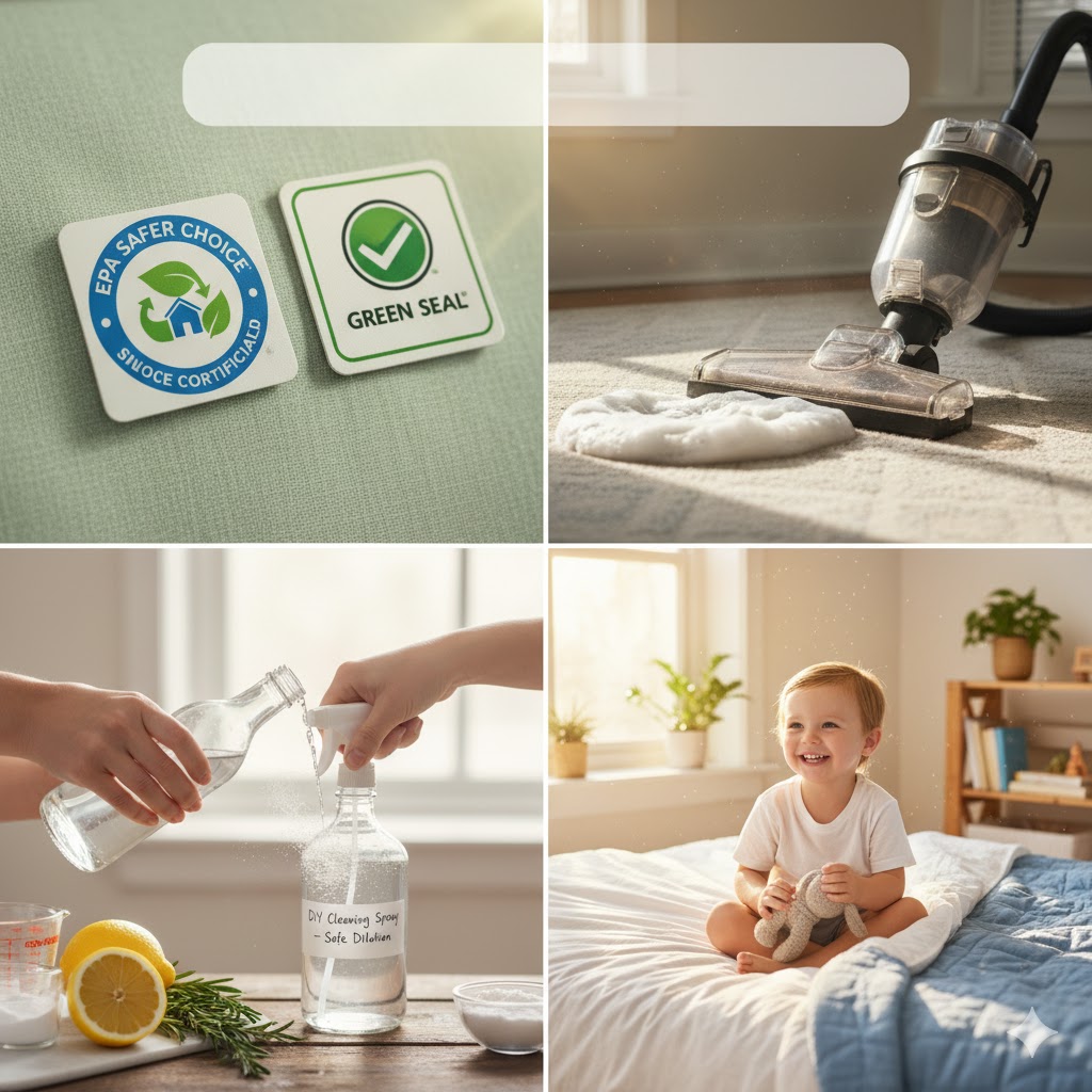 Eco-Friendly Cleaning Products Bedding