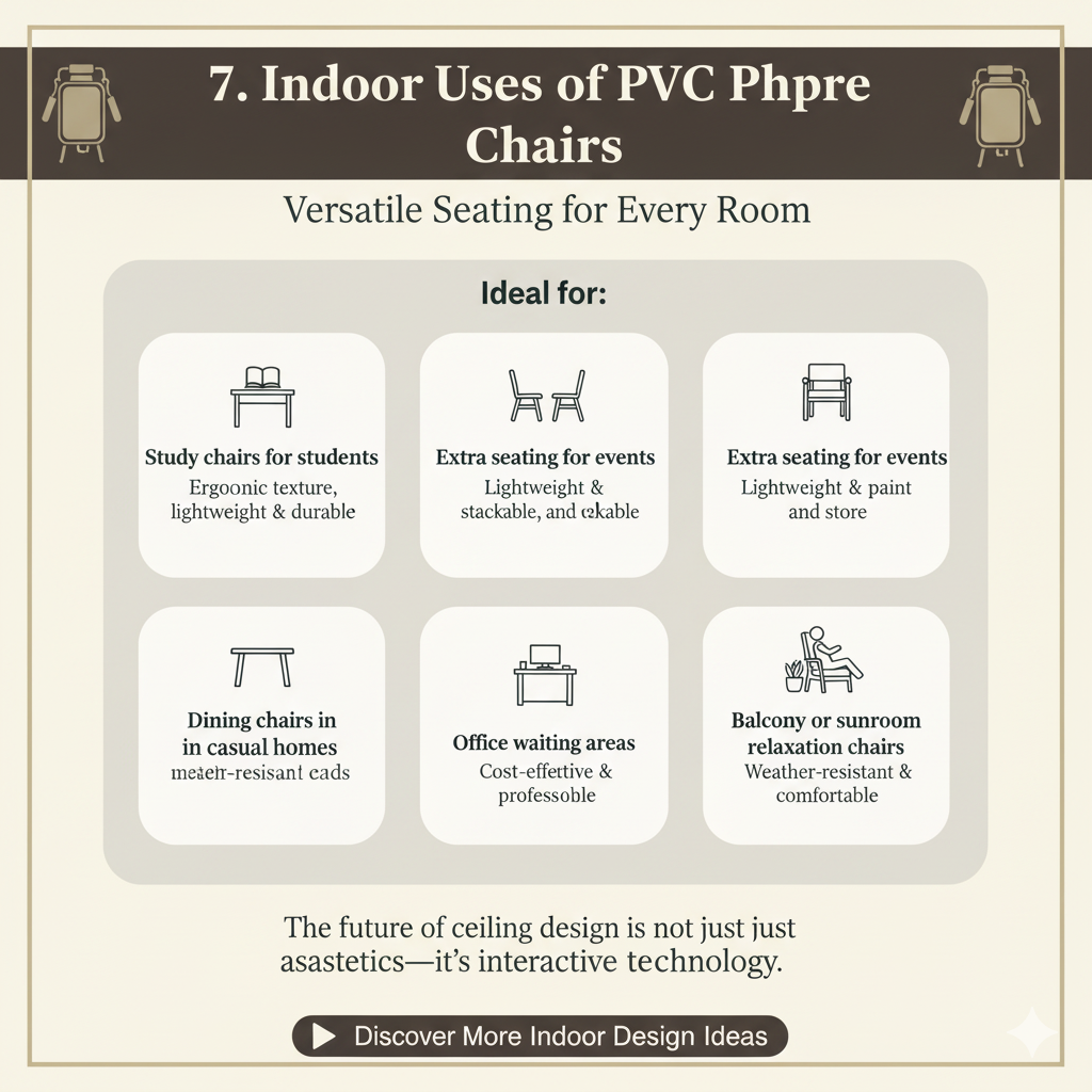  Indoor Uses of PVC Chairs