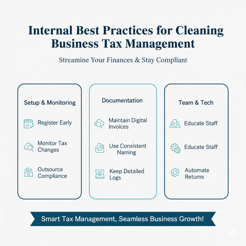 Internal Best Practices for Cleaning Business Tax Management
