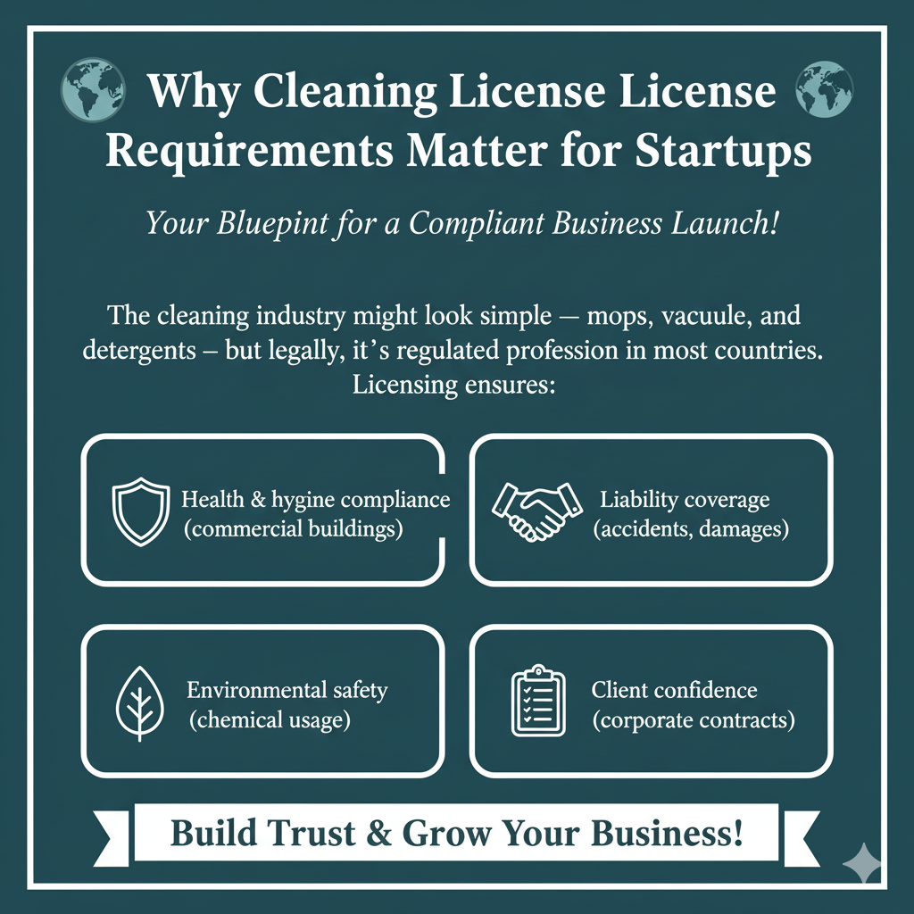 Why Cleaning License Requirements