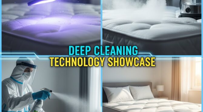 Bed Mattress Cleaning Before vs After Clean Mattress