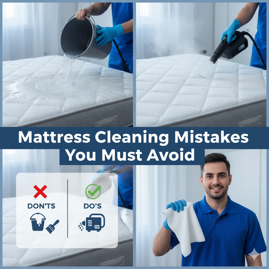 Common Mistakes Mattress Cleaning
