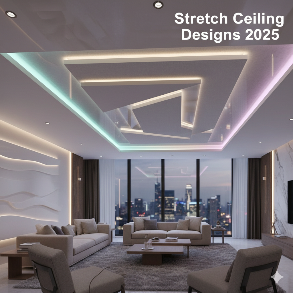 stretch ceiling designs 2025