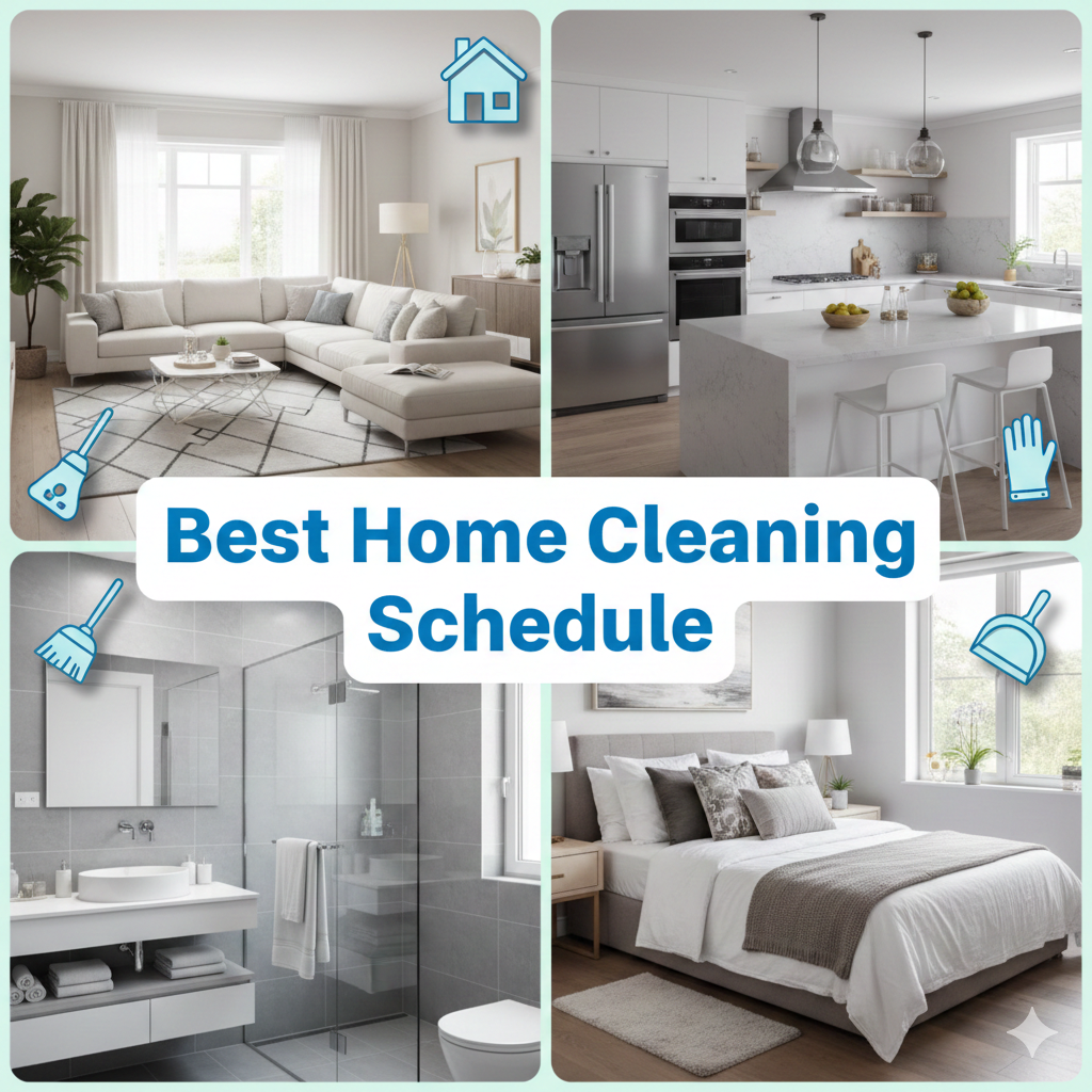 Best home Cleaning Schedule (2026 Guide)