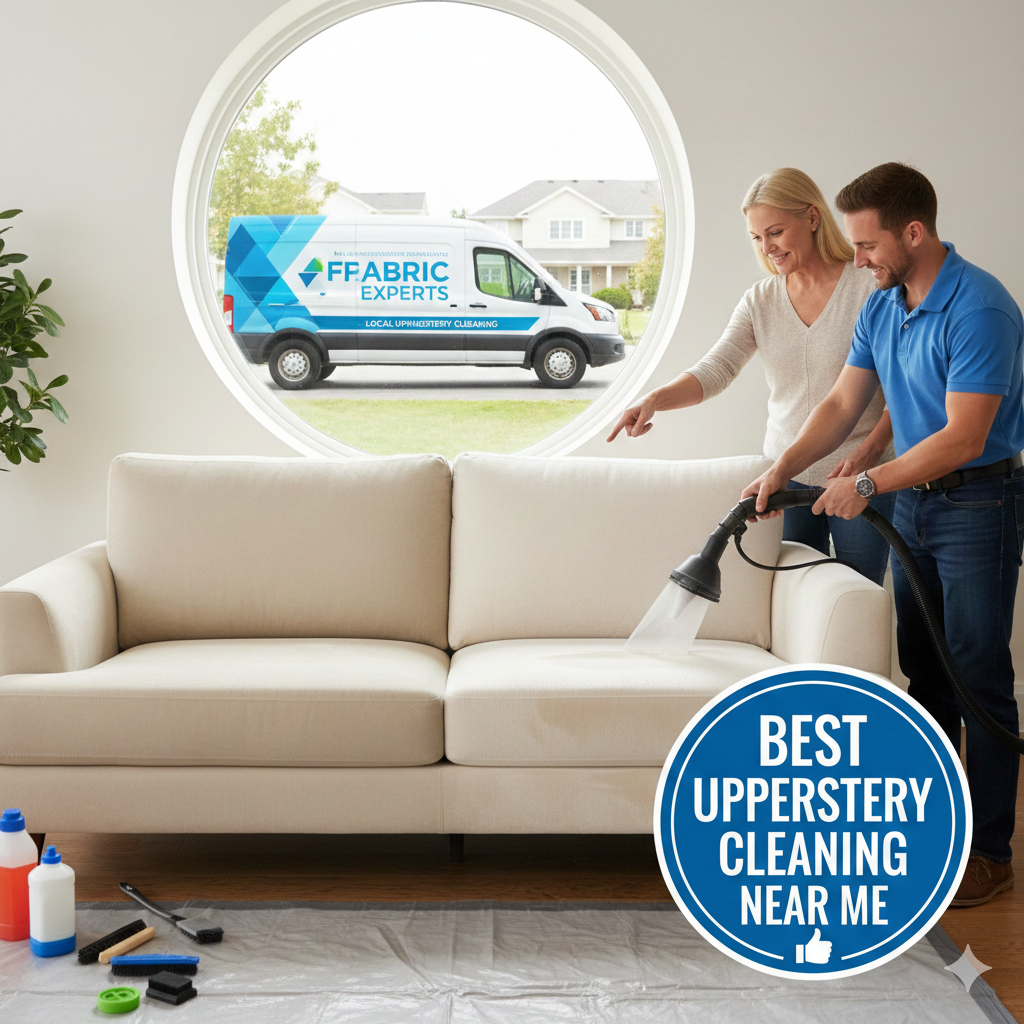 Best upholstery cleaning near me