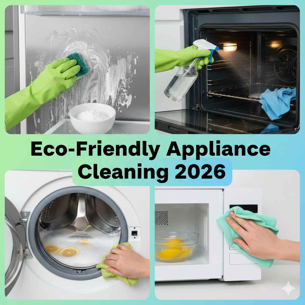 Eco-Friendly Appliance Cleaning – Safe & Sustainable Cleaning Tips