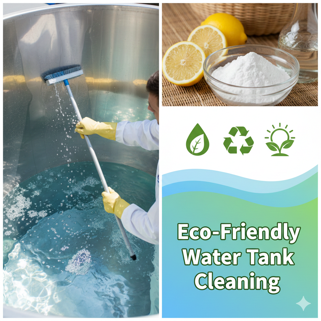 Eco-Friendly Water Tank Cleaning – Safe, Sustainable & Chemical-Free
