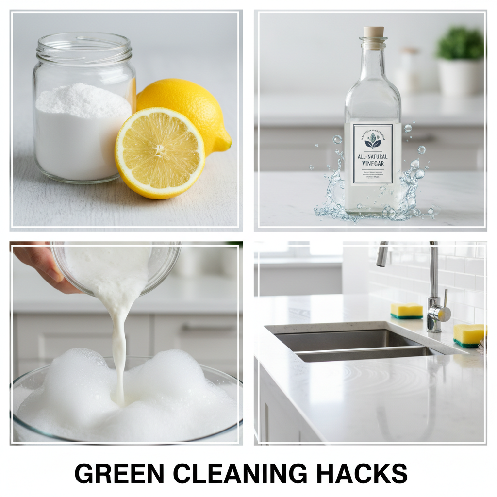 Eco-friendly cleaning hacks with natural ingredients