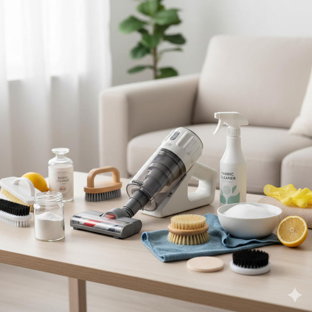 Essential Sofa Cleaning Tools
