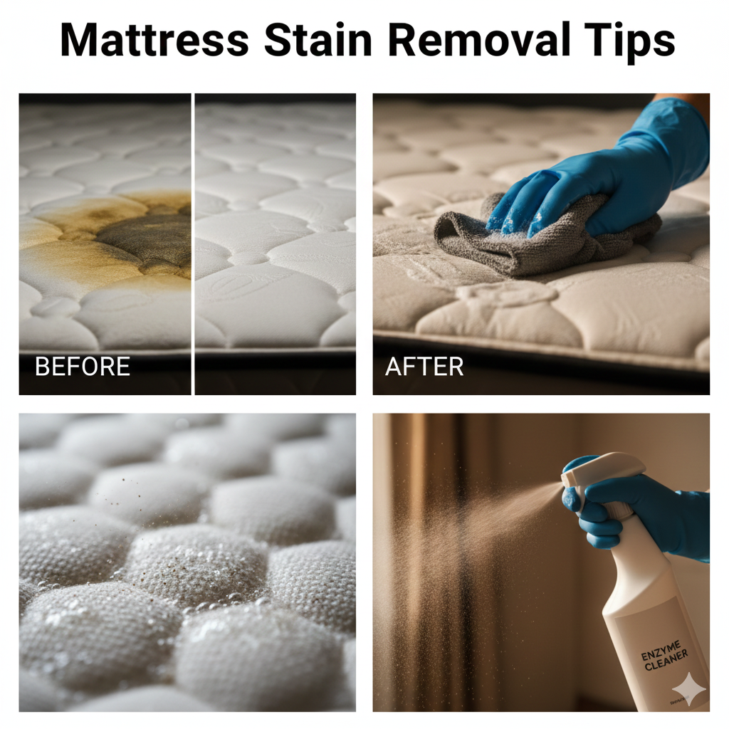 Expert Mattress Stain Removal Tips