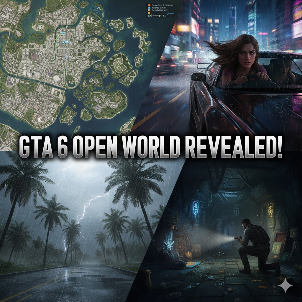 GTA 6 Cities Secrets open world revealed