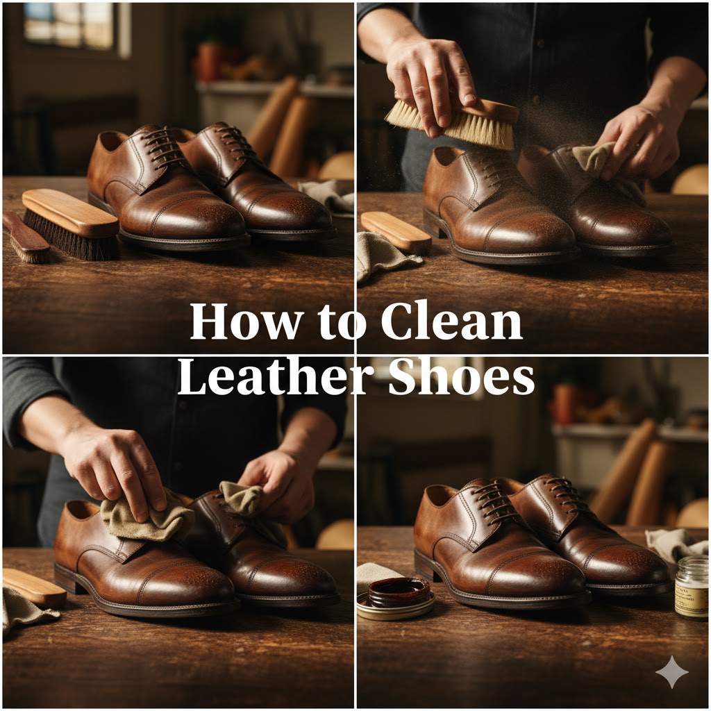 How to Clean Leather Shoes