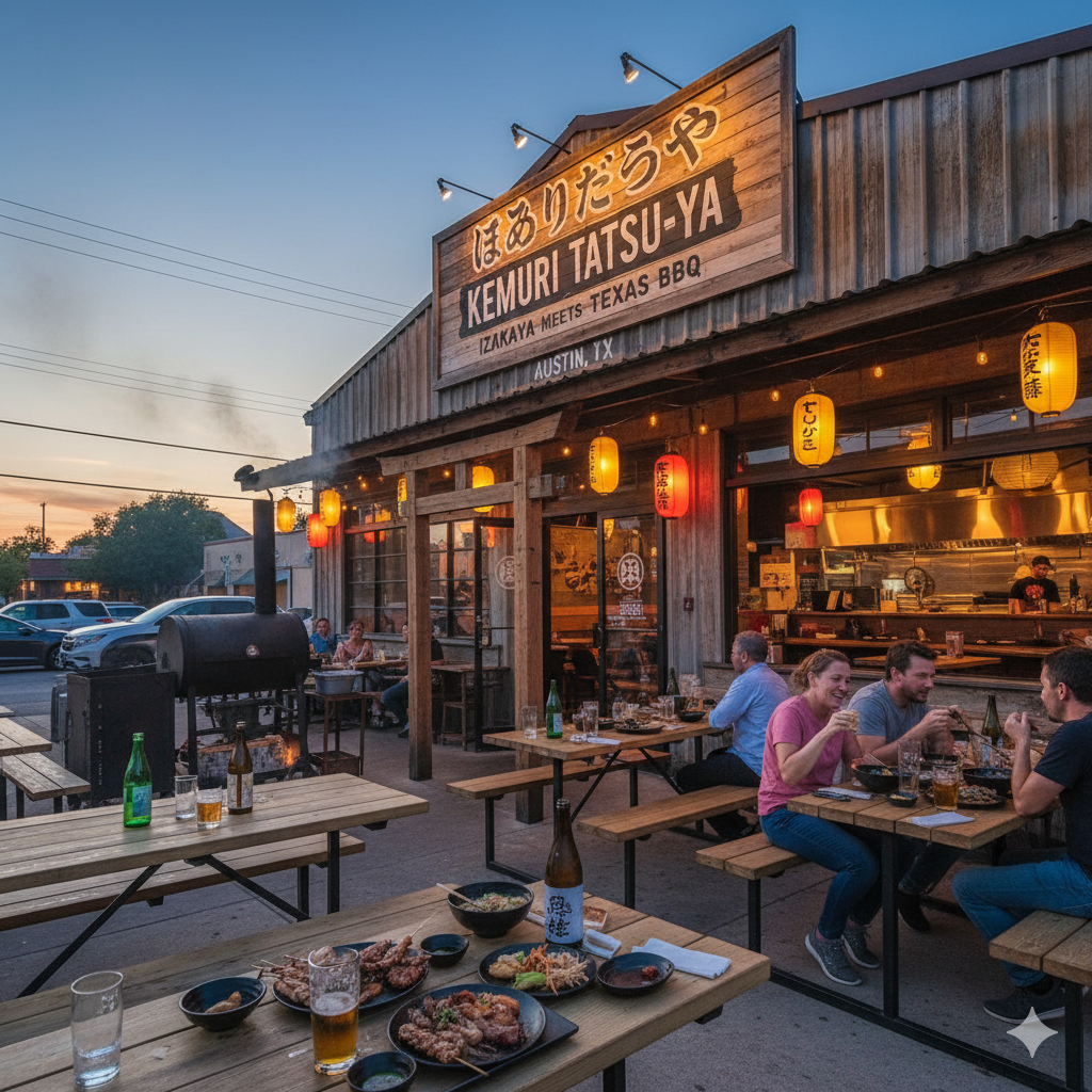 Kemuri Tatsu-ya — Izakaya Meets Texas BBQ