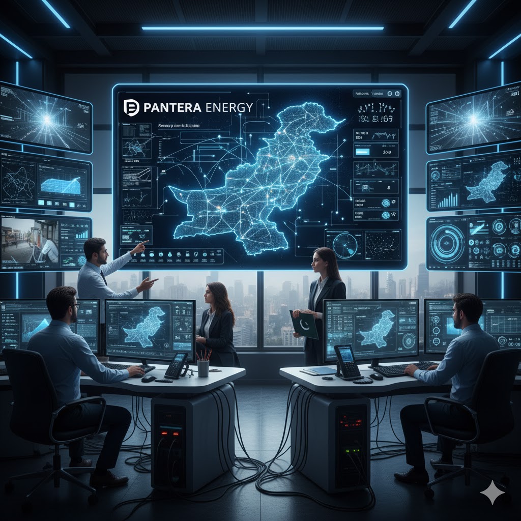Pantera Energy smart grid monitoring system Pakistan