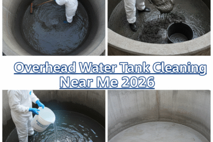 Professional local services for Overhead Water Tank Cleaning Process