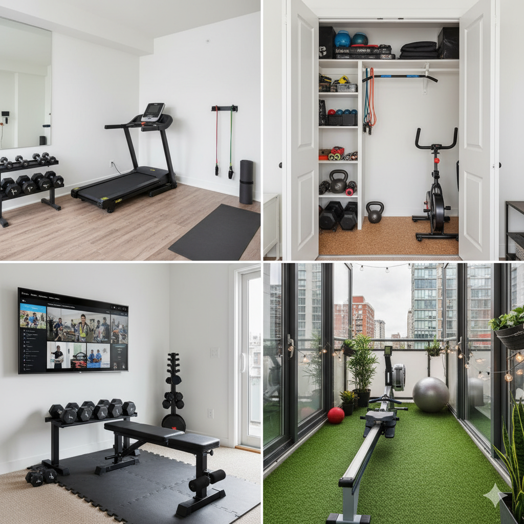 Sample Small Space Home Gym