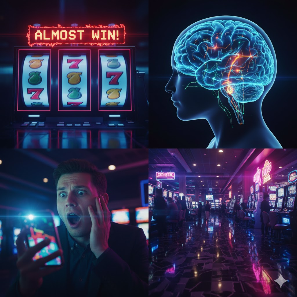 Slot Machine Near-Miss Effect almost win Slot Machine Near-Miss Effect almost win