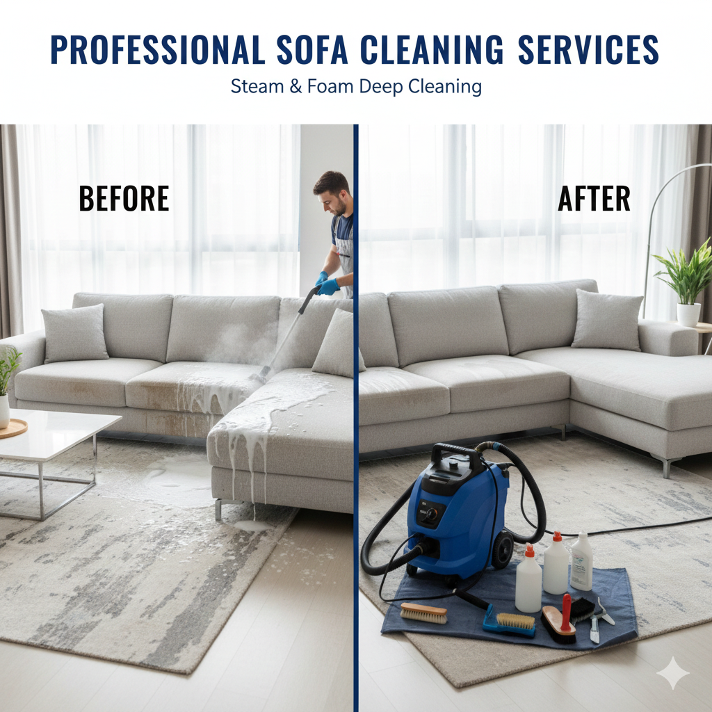 Sofa Cleaning Services 2026 - Professional Sofa Cleaning Services - Deep Upholstery Care