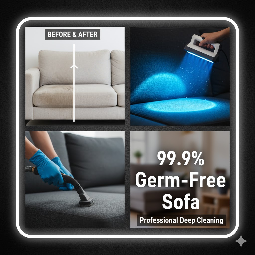 Sofa Cleaning UV Ozone Disinfection 2025