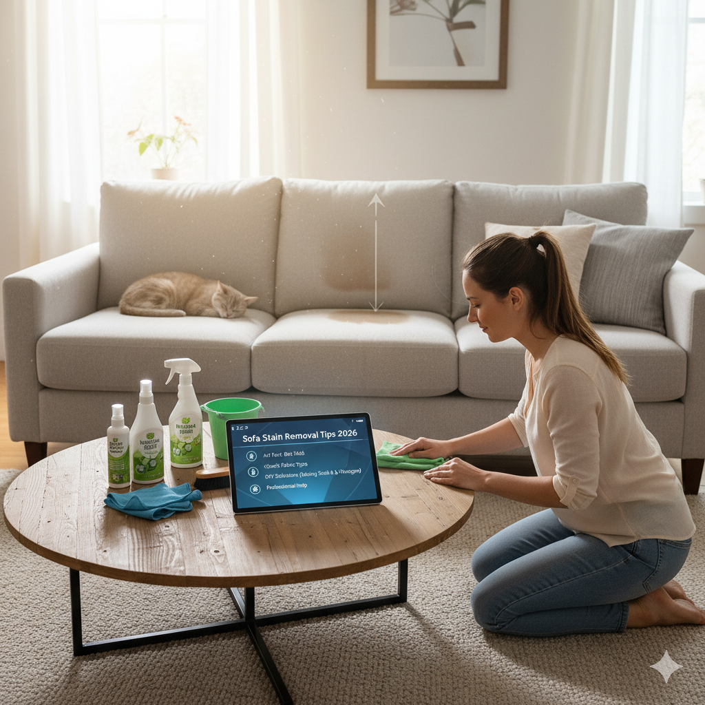 Sofa Stain Removal Tips 2026