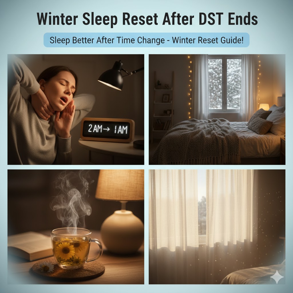 Winter Sleep Tips After Daylight Saving