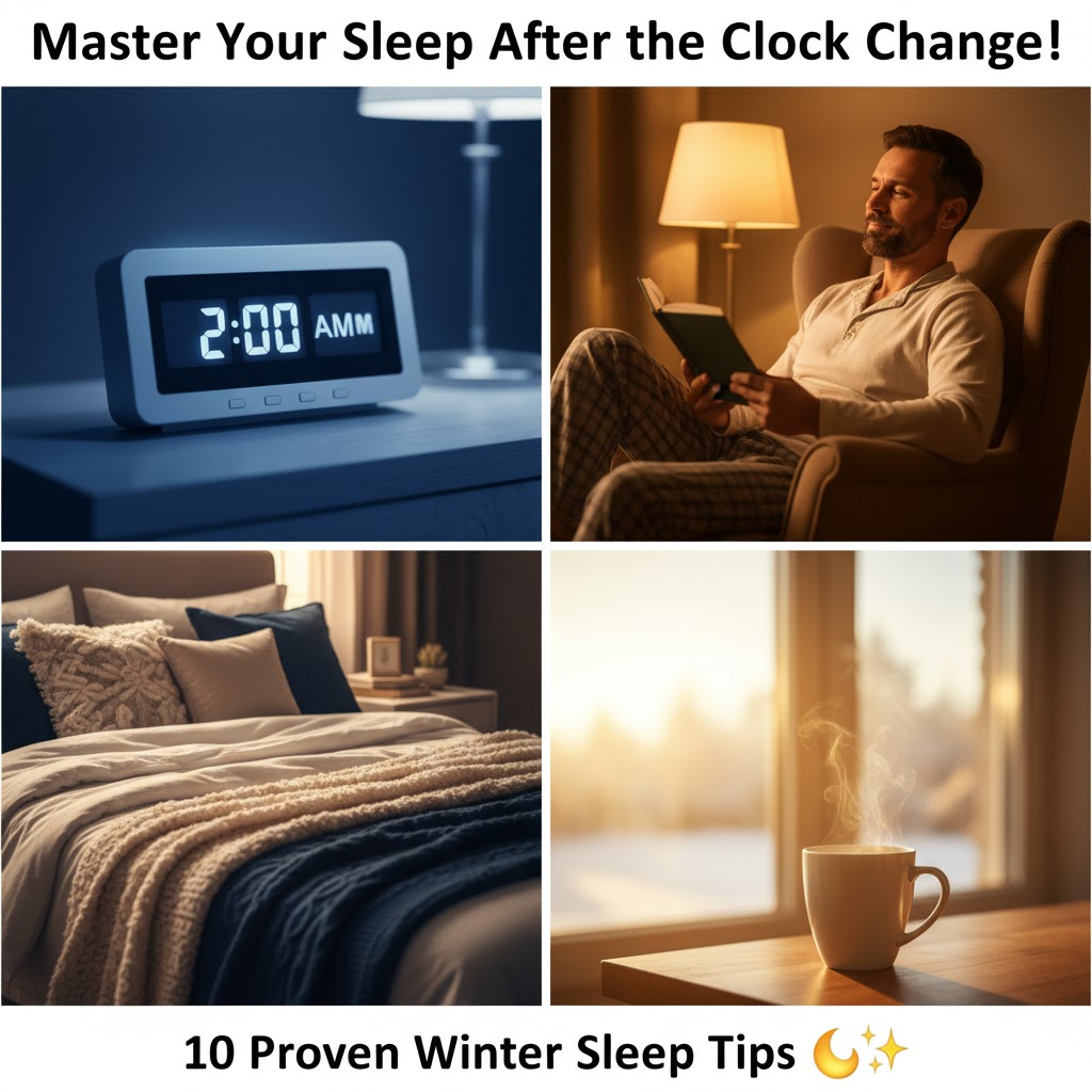 Winter Sleep Tips After Daylight Saving