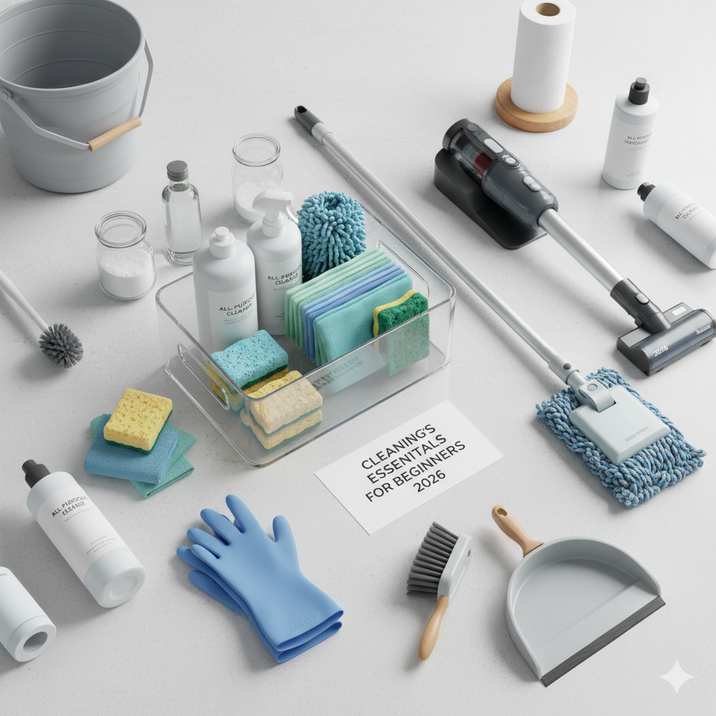 cleaning essentials for beginners 2026